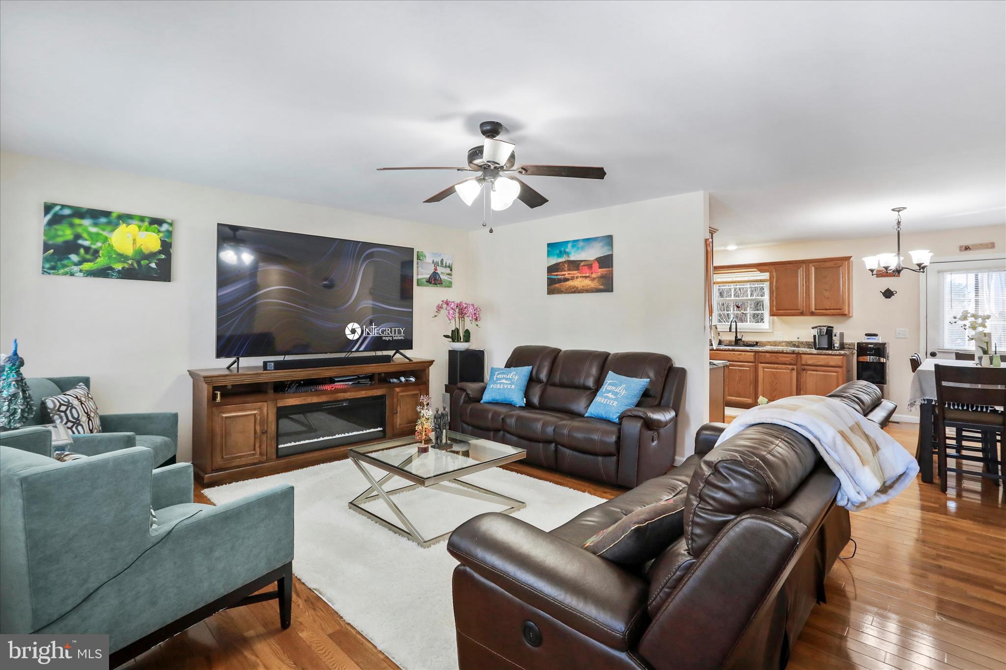 300 Park Road Stanley, VA 22851 - Photo 6 of 33 Living Room leads to Kitchen