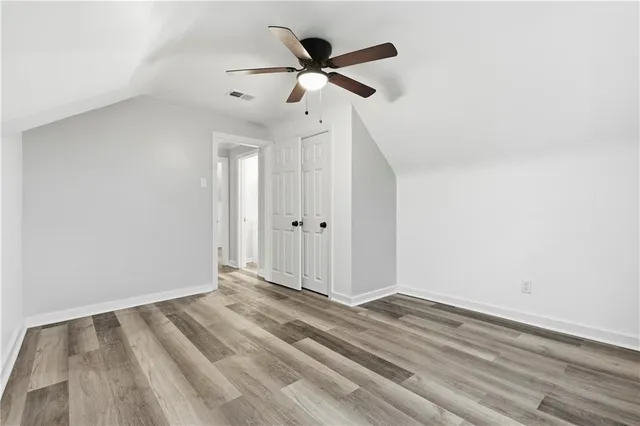 wooden floor in a room