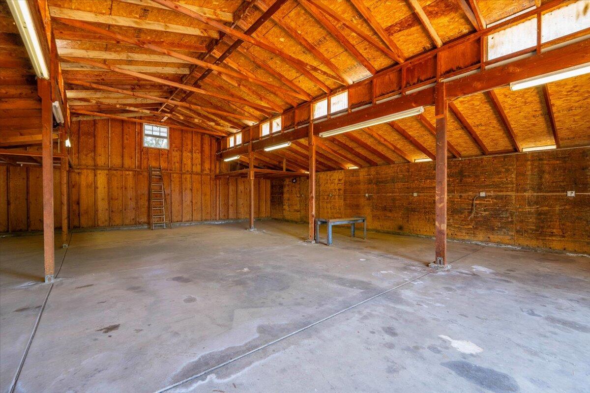 9871 Deschutes Road Palo Cedro, CA 96073 - Photo 54 of 80 71-Interior Shop_Barn