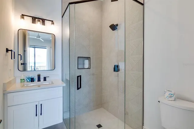 a view of a city from a balcony