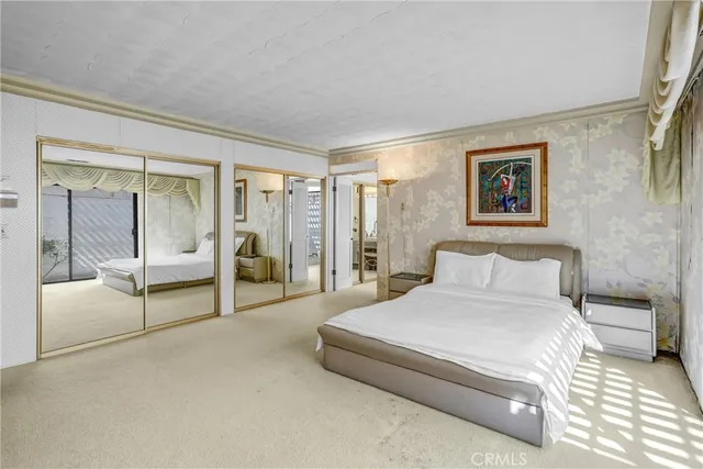 a spacious bathroom with a granite countertop tub sink and mirror