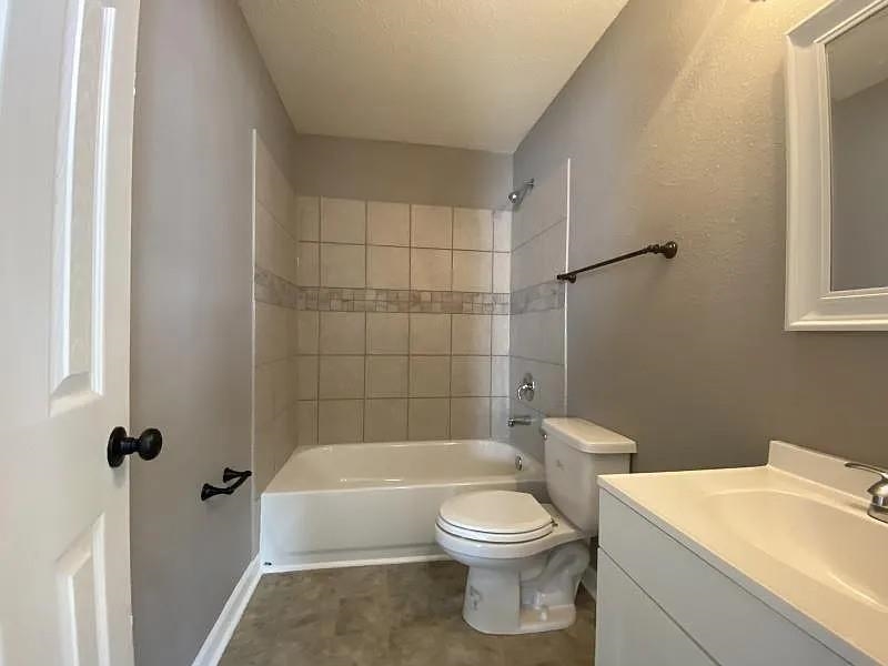 3509 West Horn Lake Road Memphis, TN 38109 - Photo 8 of 8 a bathroom with a sink a toilet and shower