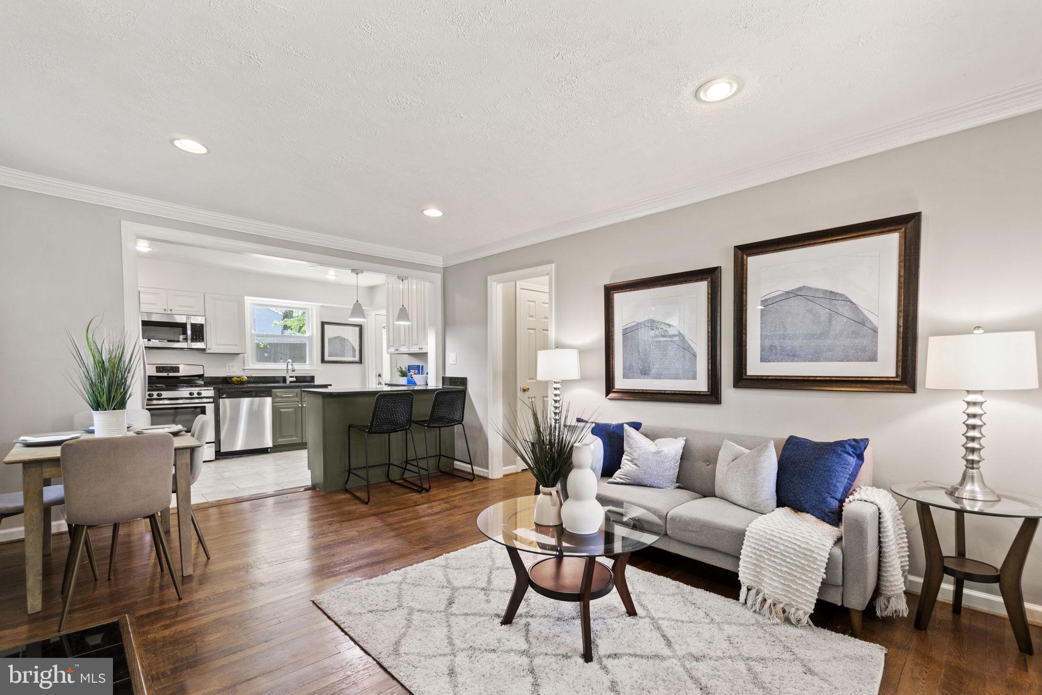 1512 Windham Lane Silver Spring, MD 20902 - Photo 5 of 47 Living Room with Hardwood Floors