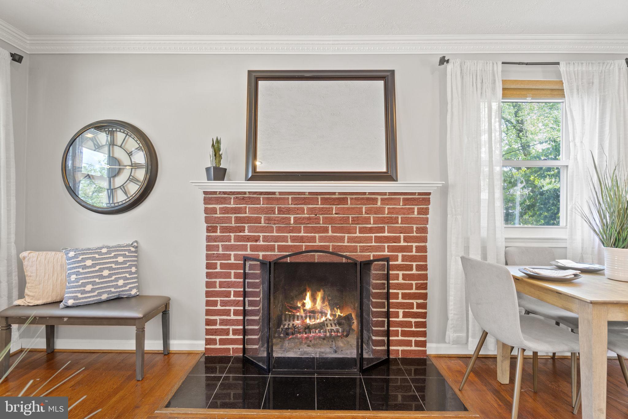 1512 Windham Lane Silver Spring, MD 20902 - Photo 6 of 47 Wood Burning Fireplace