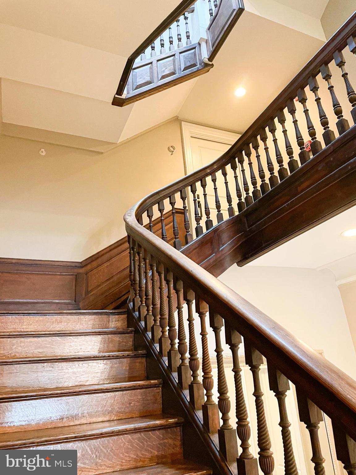 3324 18th Street Northwest, Unit 9 Washington, DC 20010 - Photo 9 of 44 a view of staircase with wooden floor and stairs