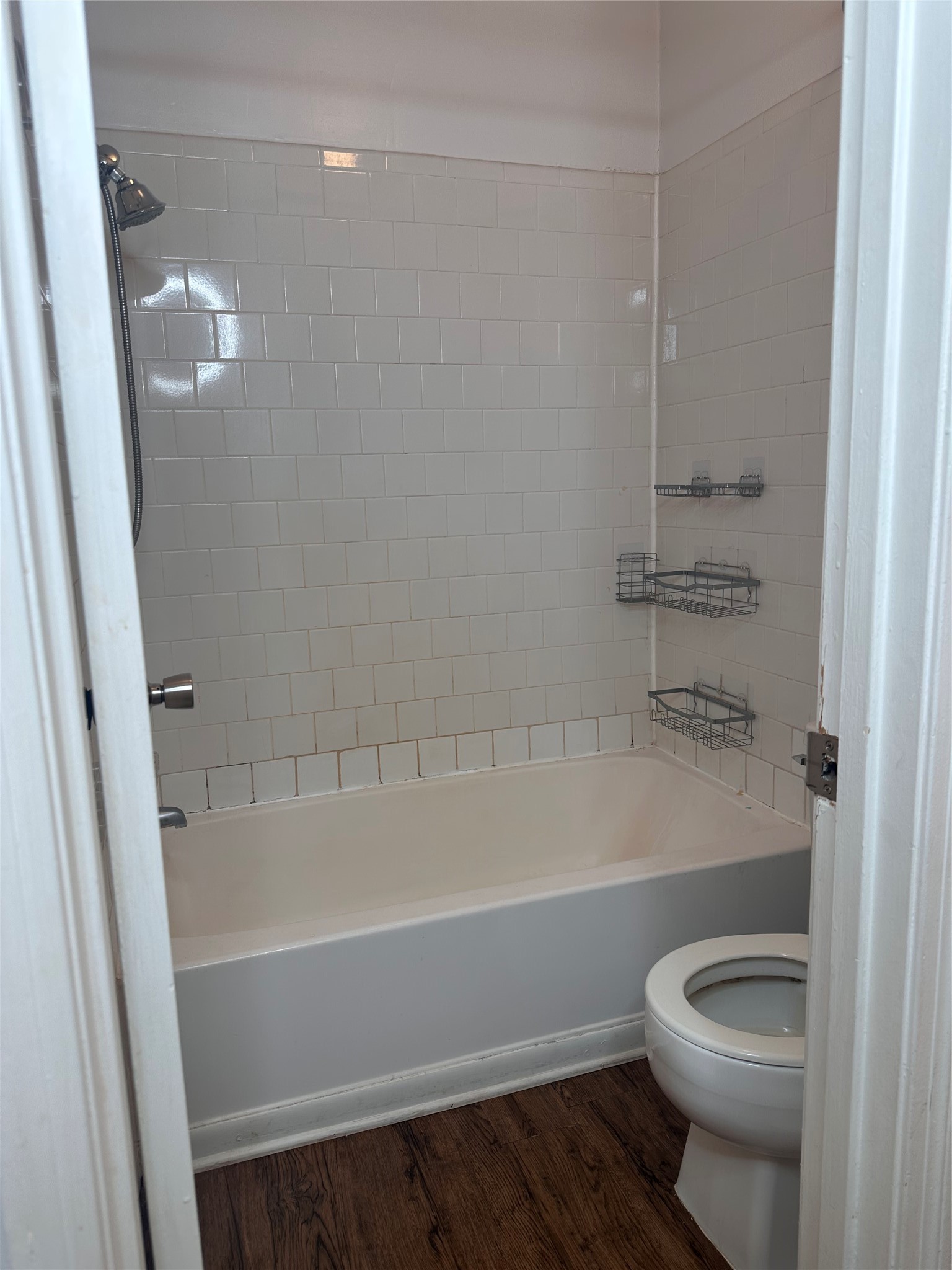 1413 Bonanza Road, Unit 413 Houston, TX 77062 - Photo 38 of 39 a bathroom with a shower a toilet and a shower