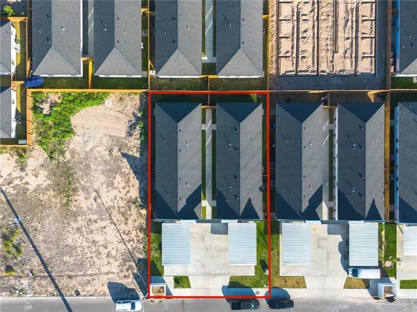 an aerial view of city