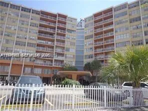 a front view of a building