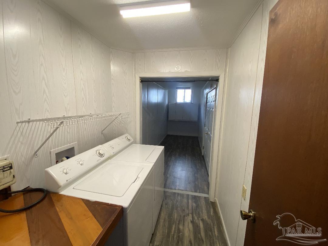 3224 Highway 4 Jay, FL 32565 - Photo 15 of 38 a view of a hallway with wooden floor