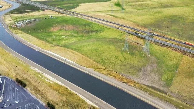 a view of a lake from a balcony