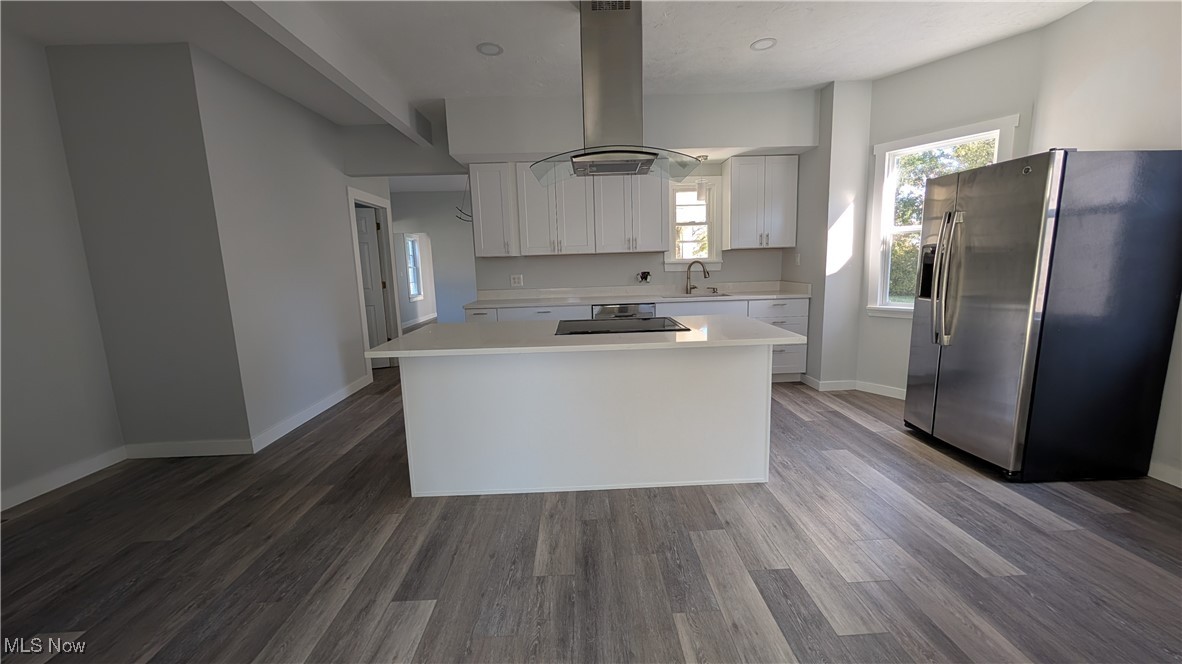 6089 Dunham Road Maple Heights, OH 44137 - Photo 6 of 40 Massive kitchen with center island and all stainless steel appliances