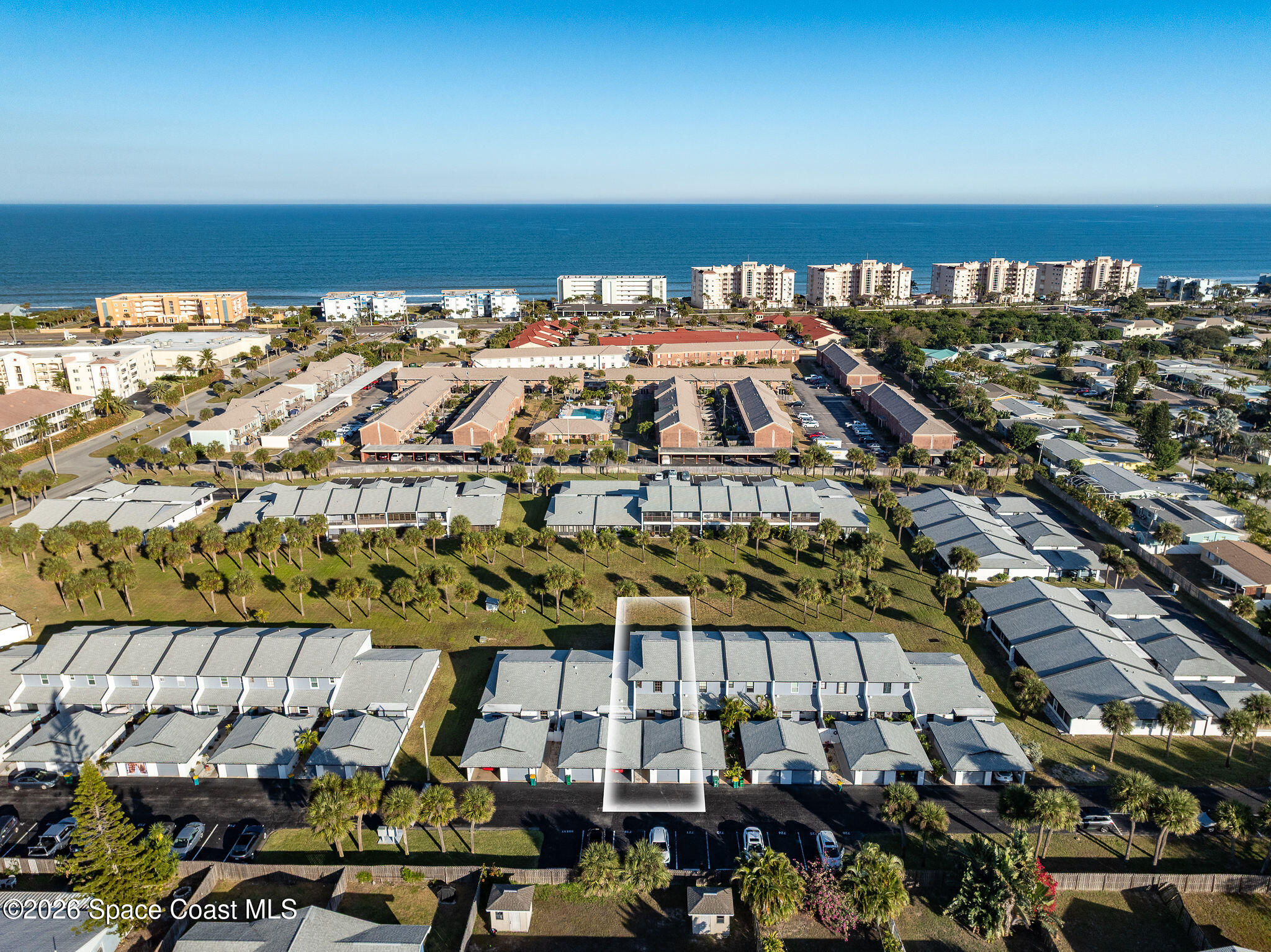 720 Palm Springs Circle Indian Harbour Beach, FL 32937 - Photo 2 of 57 Aerial View
