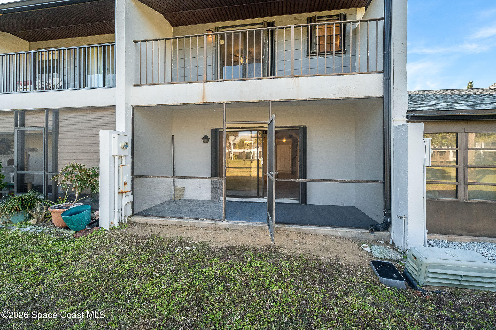 720 Palm Springs Circle Indian Harbour Beach, FL 32937 - Photo 40 of 57 Balcony/Patio Area