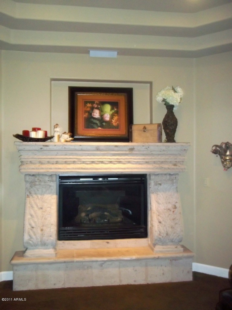 22228 East Alyssa Road Queen Creek, AZ 85142 - Photo 28 of 41 Beautiful Fireplace