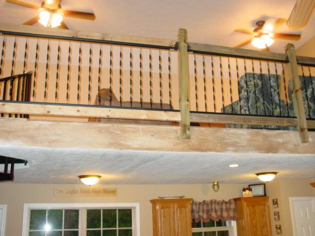 531 West Harper Road Portland, TN 37148 - Photo 7 of 20 LOOKING UP TO BALCONY FROM LIVING ROOM