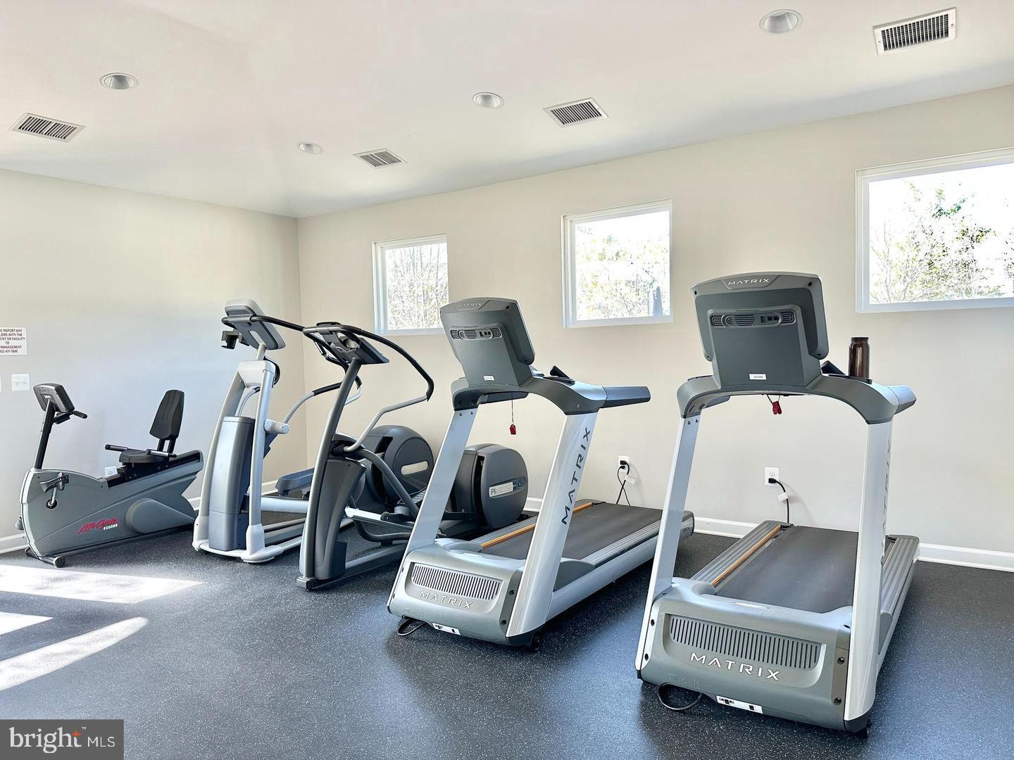 4330 L Cannon Ridge Court, Unit 31 Fairfax, VA 22033 - Photo 31 of 32 club house fitness room