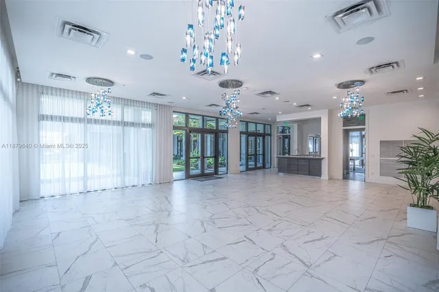 a view of a entertaining space with lounge chair