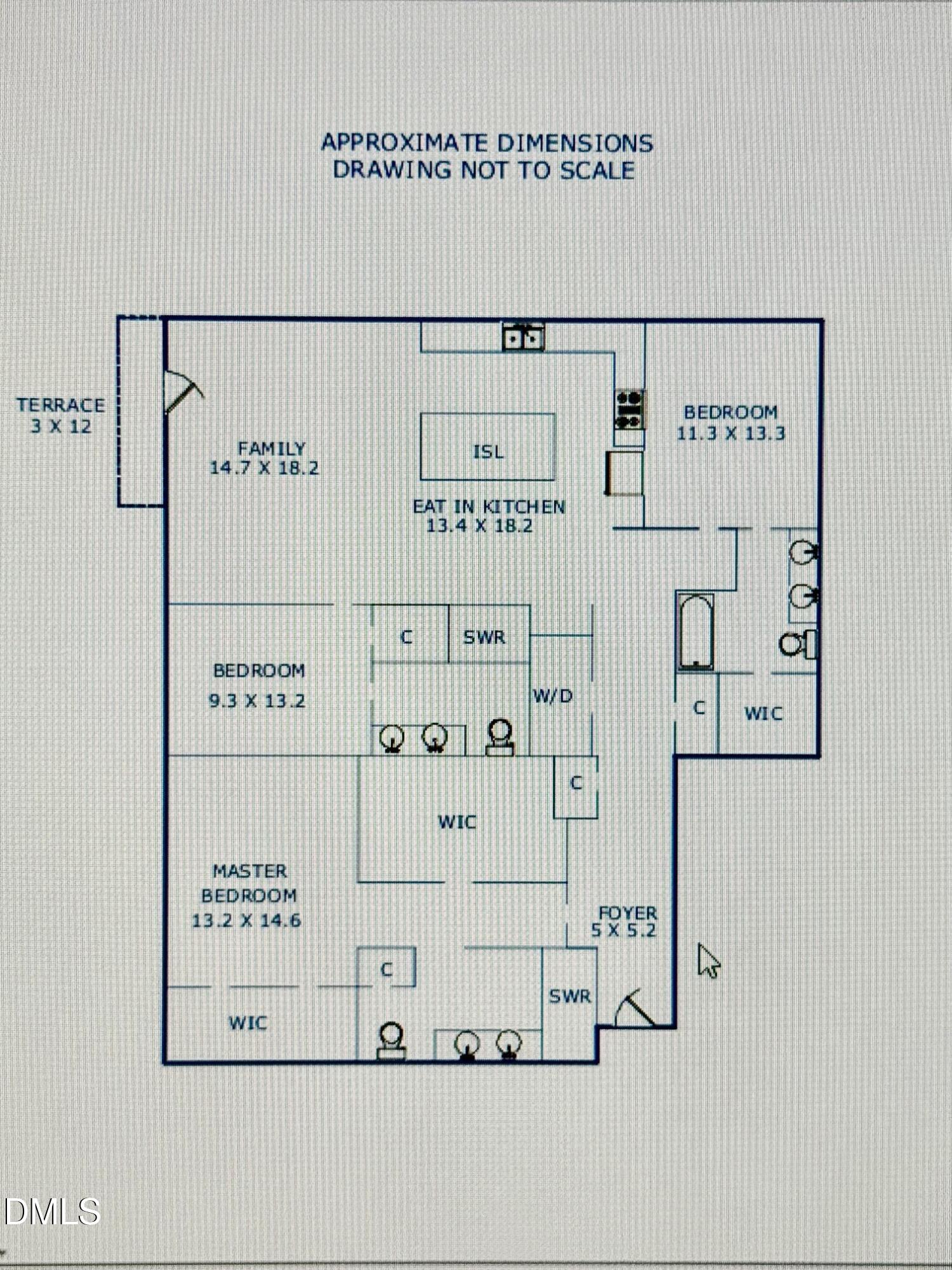 1300 St Marys Street, Unit 101 Raleigh, NC 27605 - Photo 26 of 26 Floor Plan 1300-101