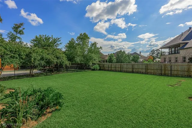 a view of an outdoor space and yard