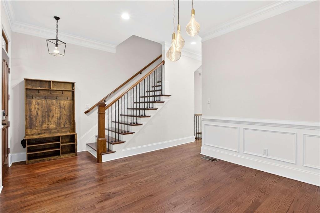 841 Inman Village Parkway Northeast Atlanta, GA 30307 - Photo 5 of 27 a view of entryway with wooden floor