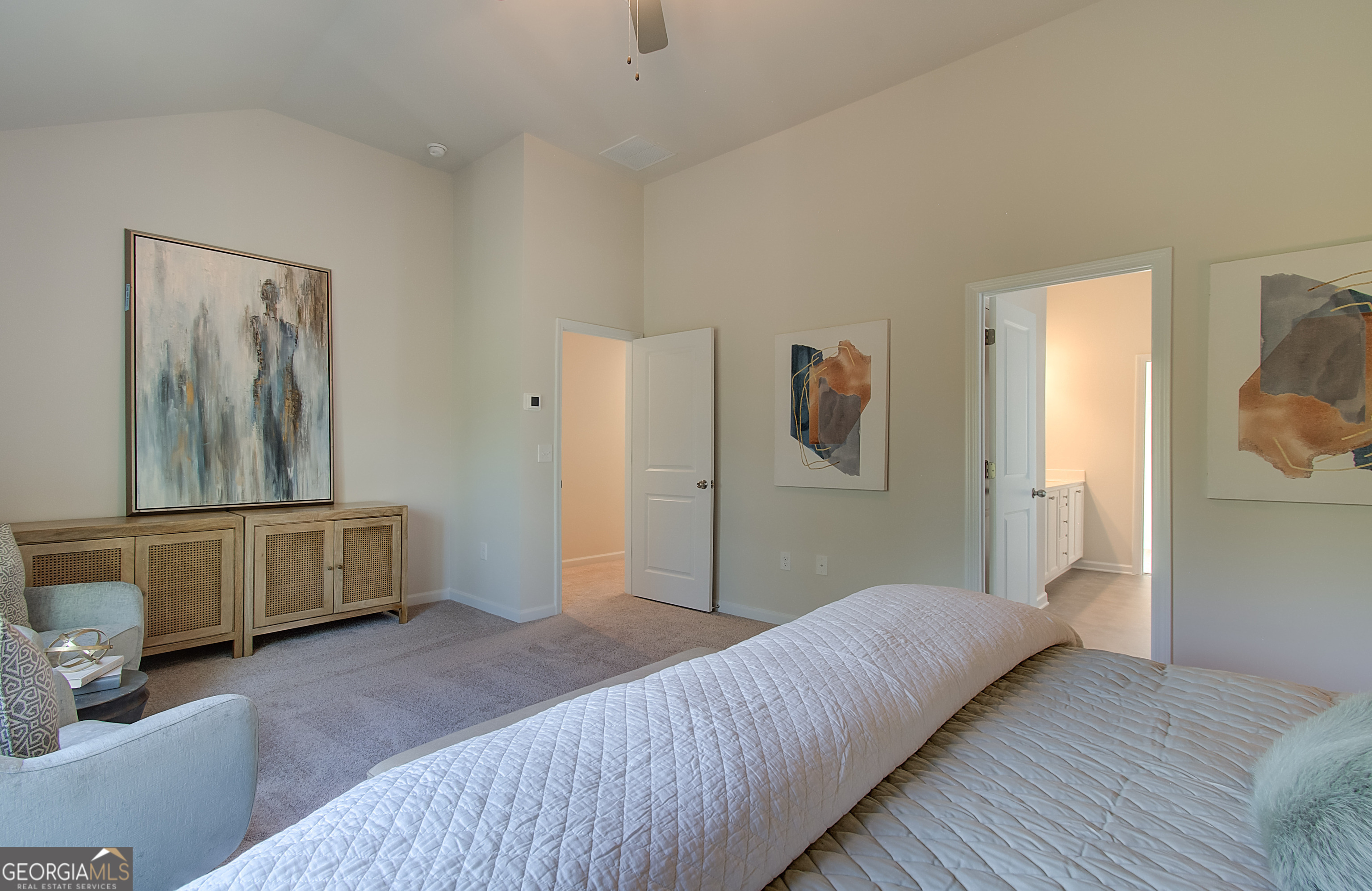 4581 Ajo Walk, Unit HOMESITE 22 Atlanta, GA 30331 - Photo 14 of 18 a bedroom with a bed and a dresser