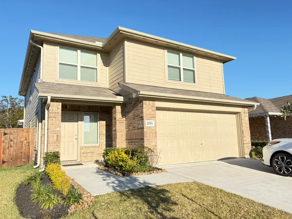 a view of a house with a outdoor space