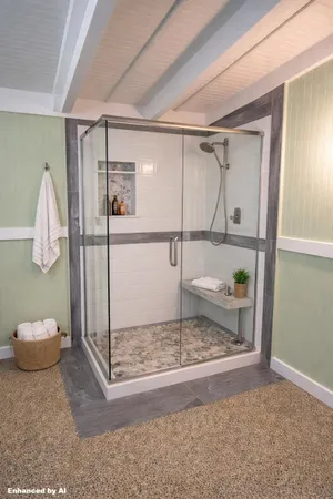 a bathroom with a toilet and a sink