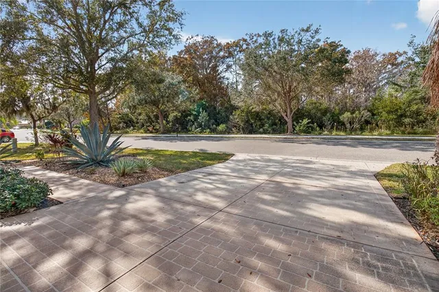 a view of a house with a outdoor space