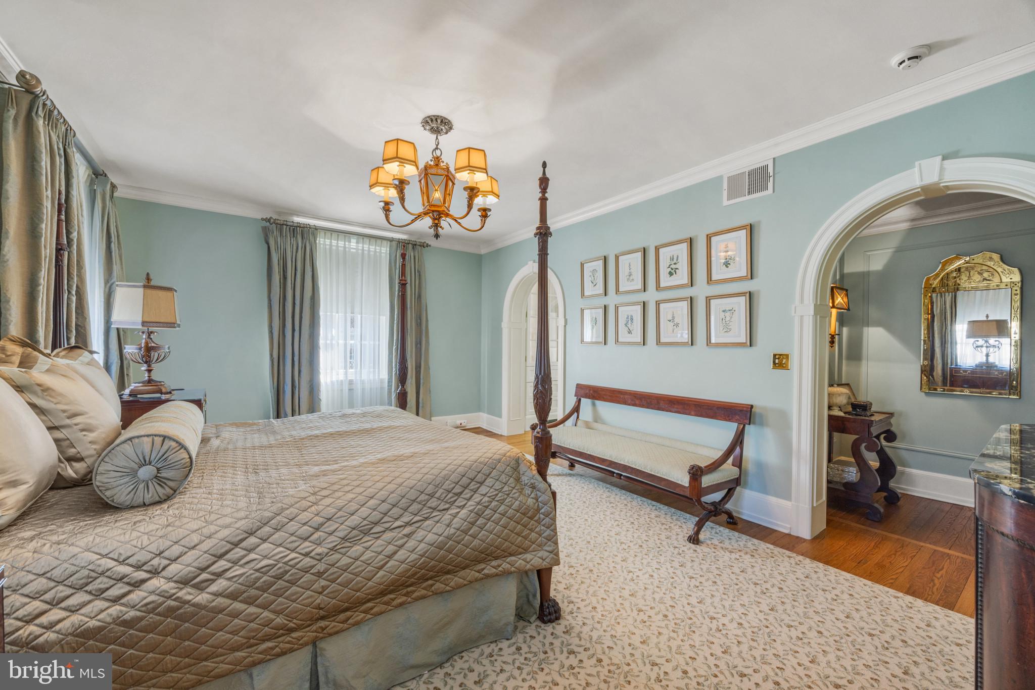 4102 Greenway Baltimore, MD 21218 - Photo 25 of 92 Primary Suite - custom bedding conveys