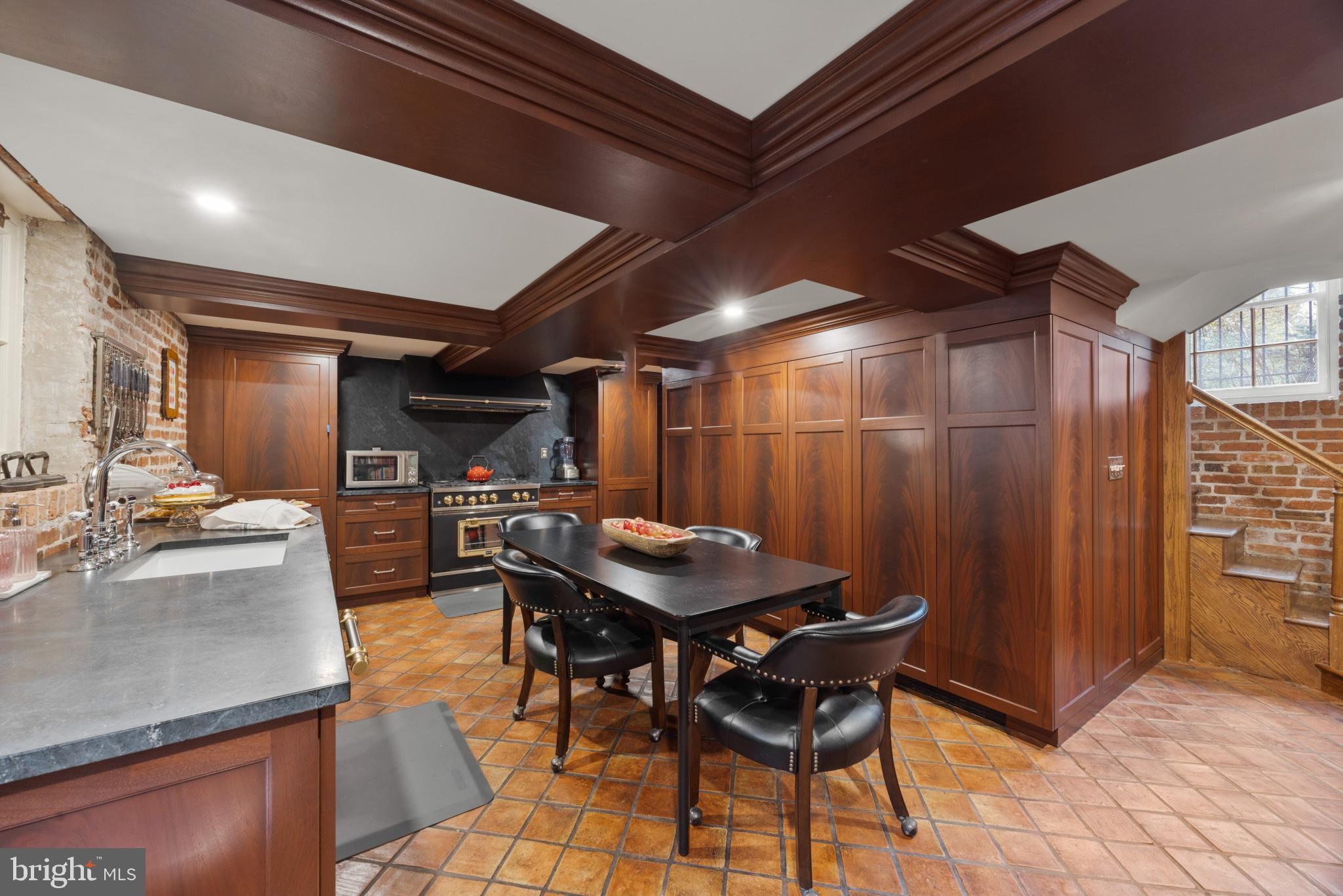4102 Greenway Baltimore, MD 21218 - Photo 46 of 92 Tile floors and coffered ceilings