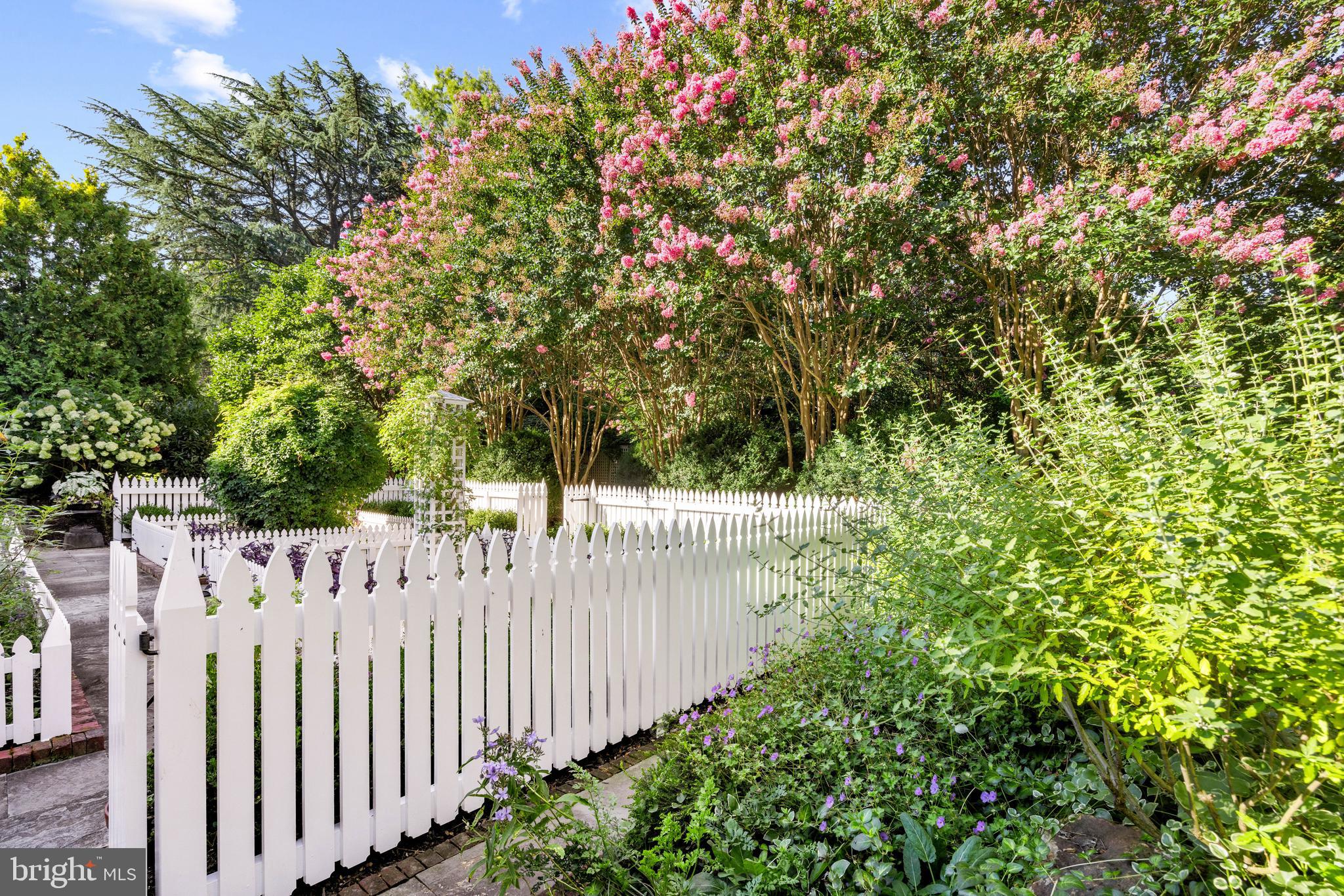 4102 Greenway Baltimore, MD 21218 - Photo 66 of 92 Pristine white picket fences define back gardens
