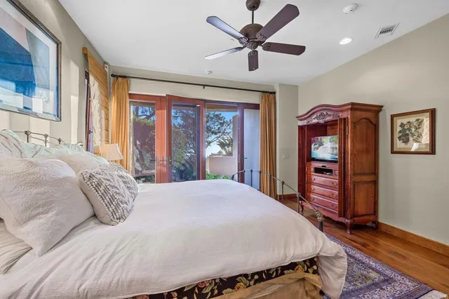 a view of a lake from a balcony