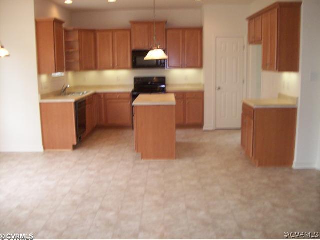 4201 Cameron Road Hopewell, VA 23860 - Photo 7 of 7 Kitchen - KITCHEN WITH ISLAND AND UNDER MOUNT LIGHTING