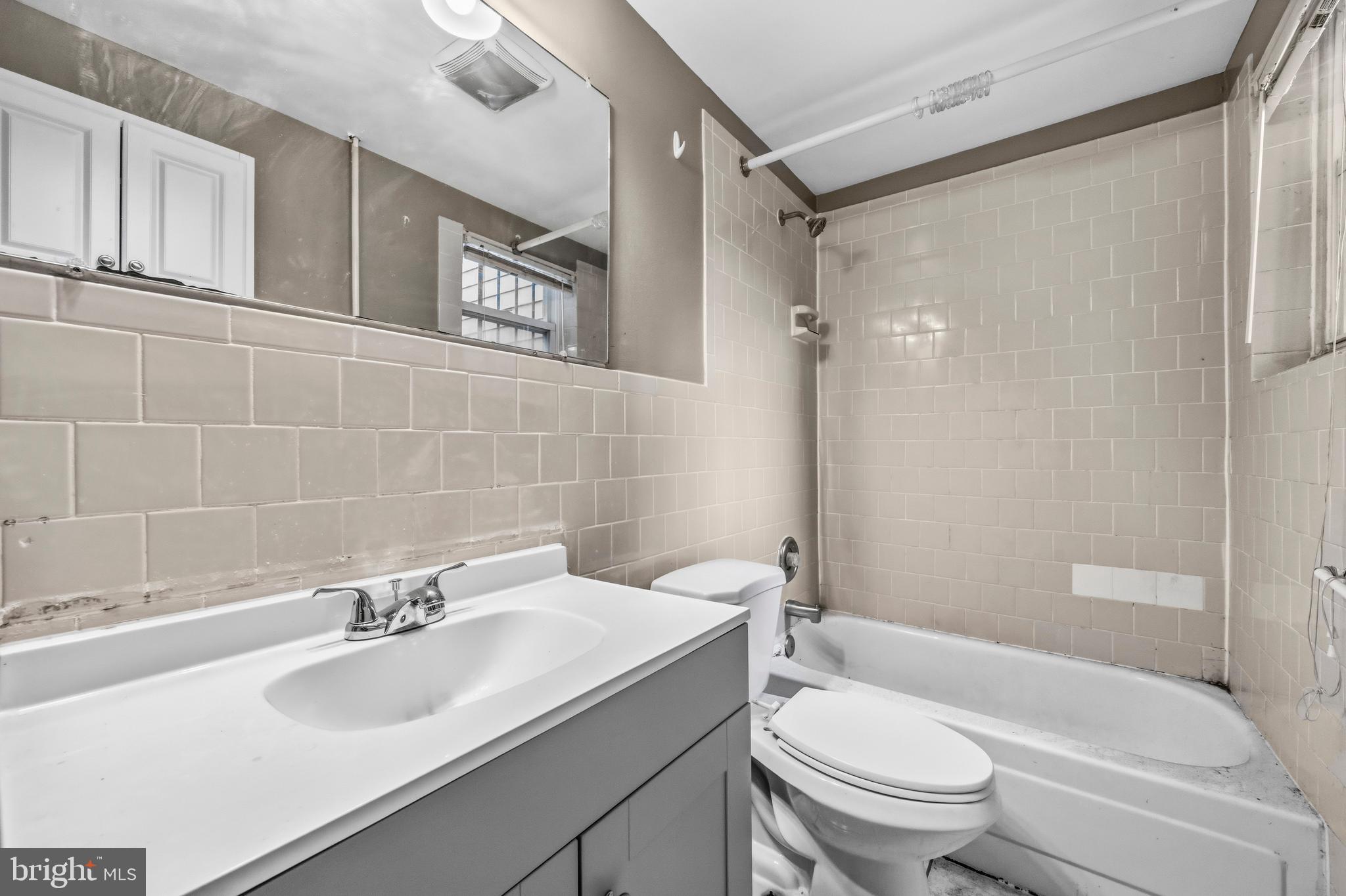 1920 11th Street Northwest Washington, DC 20001 - Photo 15 of 55 a bathroom with a sink toilet and shower