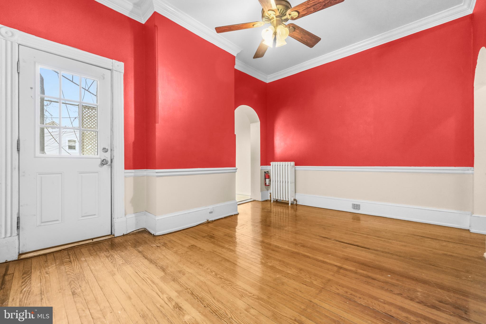 1920 11th Street Northwest Washington, DC 20001 - Photo 20 of 55 a view of an empty room with wooden floor