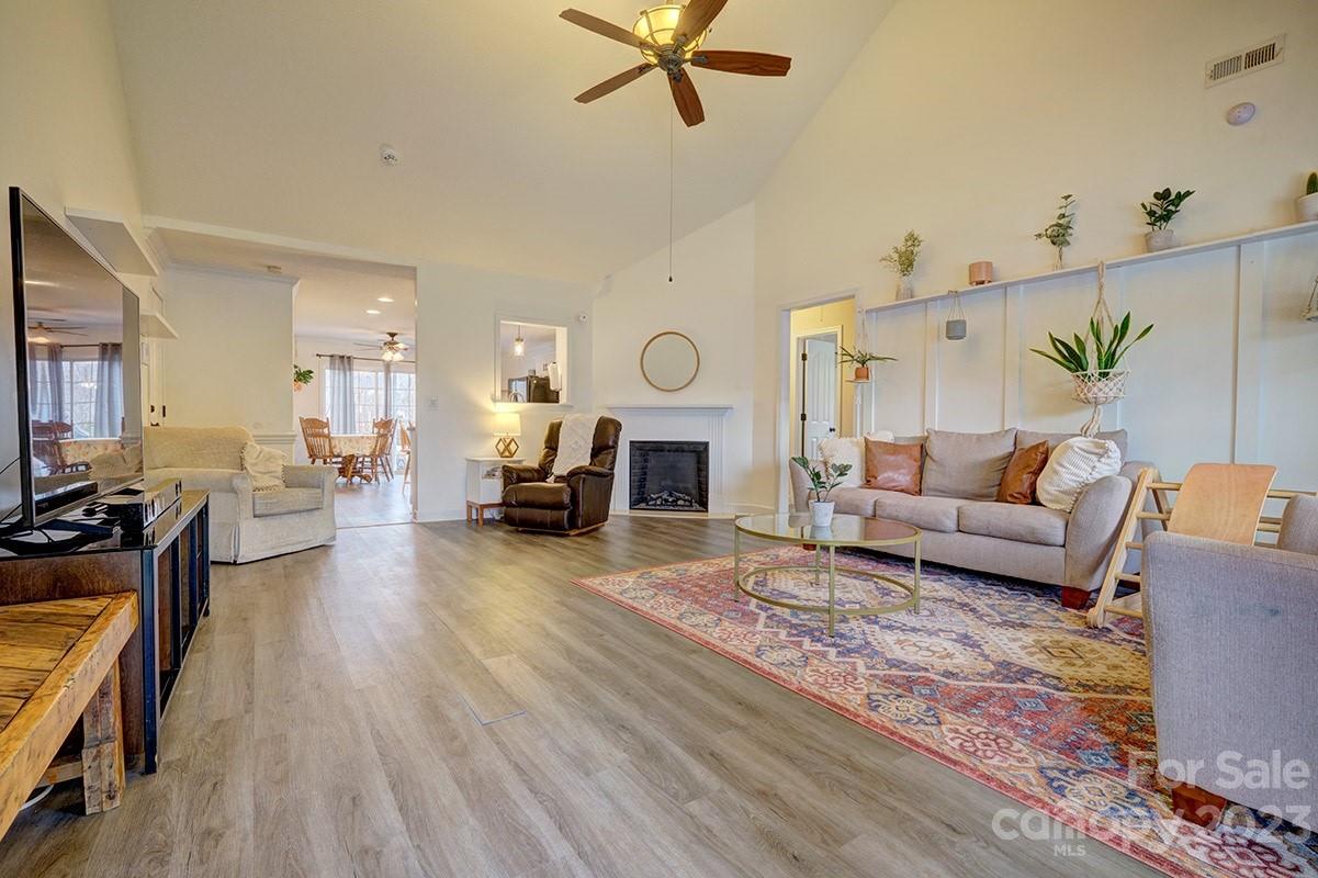 276 Springlake Road, Unit 6 York, SC 29745 - Photo 7 of 31 a living room with furniture and a fireplace
