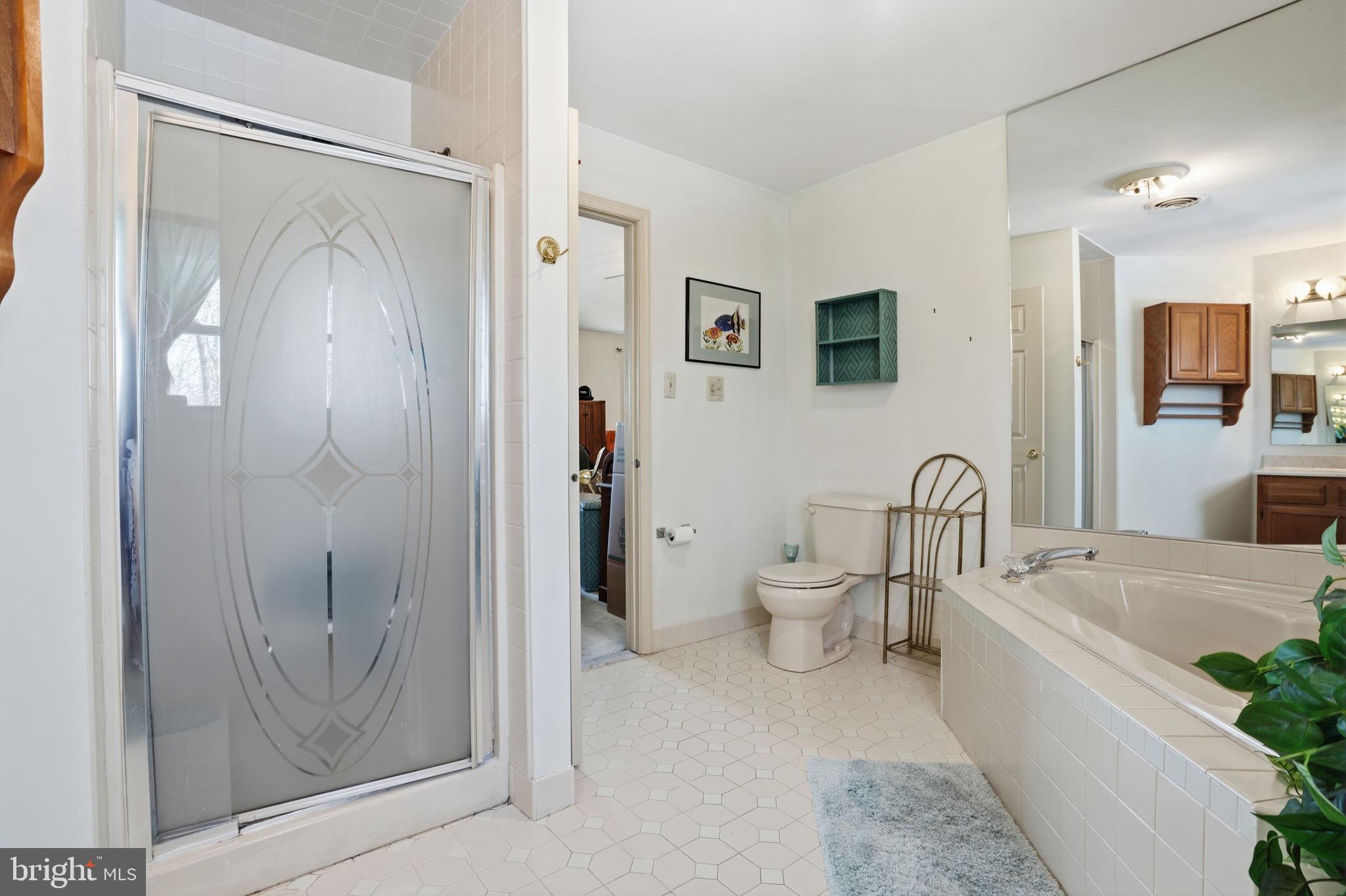 937 High Pointe Circle Langhorne, PA 19047 - Photo 20 of 47 a bathroom with a tub shower sink and mirror