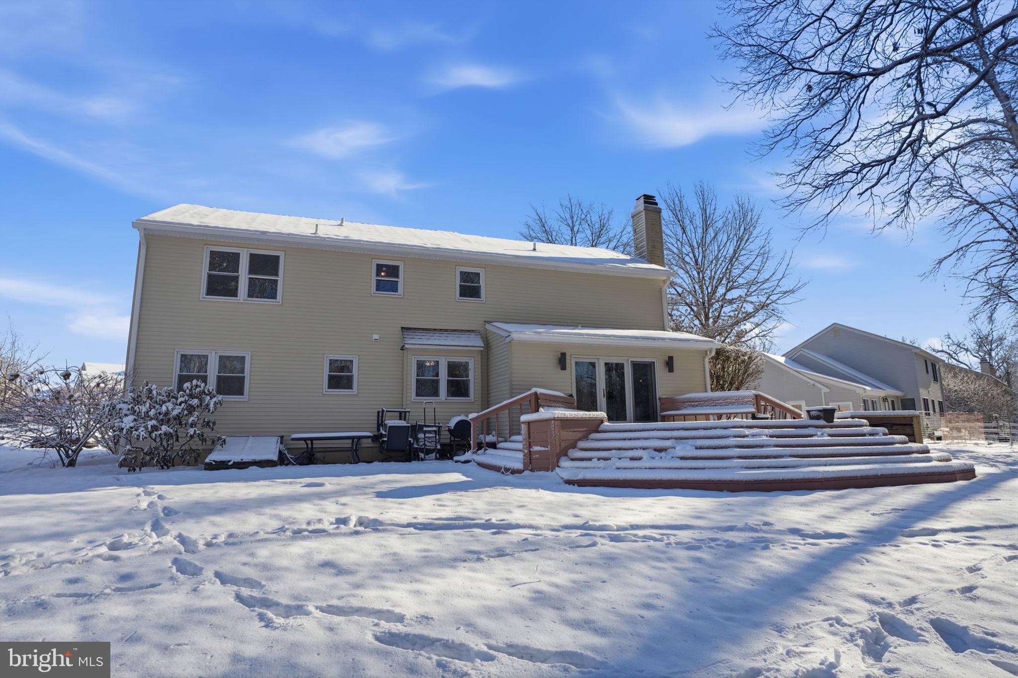 937 High Pointe Circle Langhorne, PA 19047 - Photo 34 of 47 a view of a house with a snow in the yard