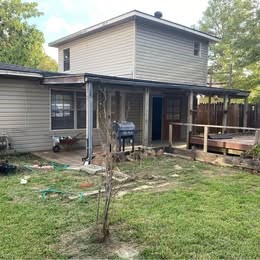 6406 Schiller Street Houston, TX 77055 - Photo 2 of 10 a view of a house with backyard