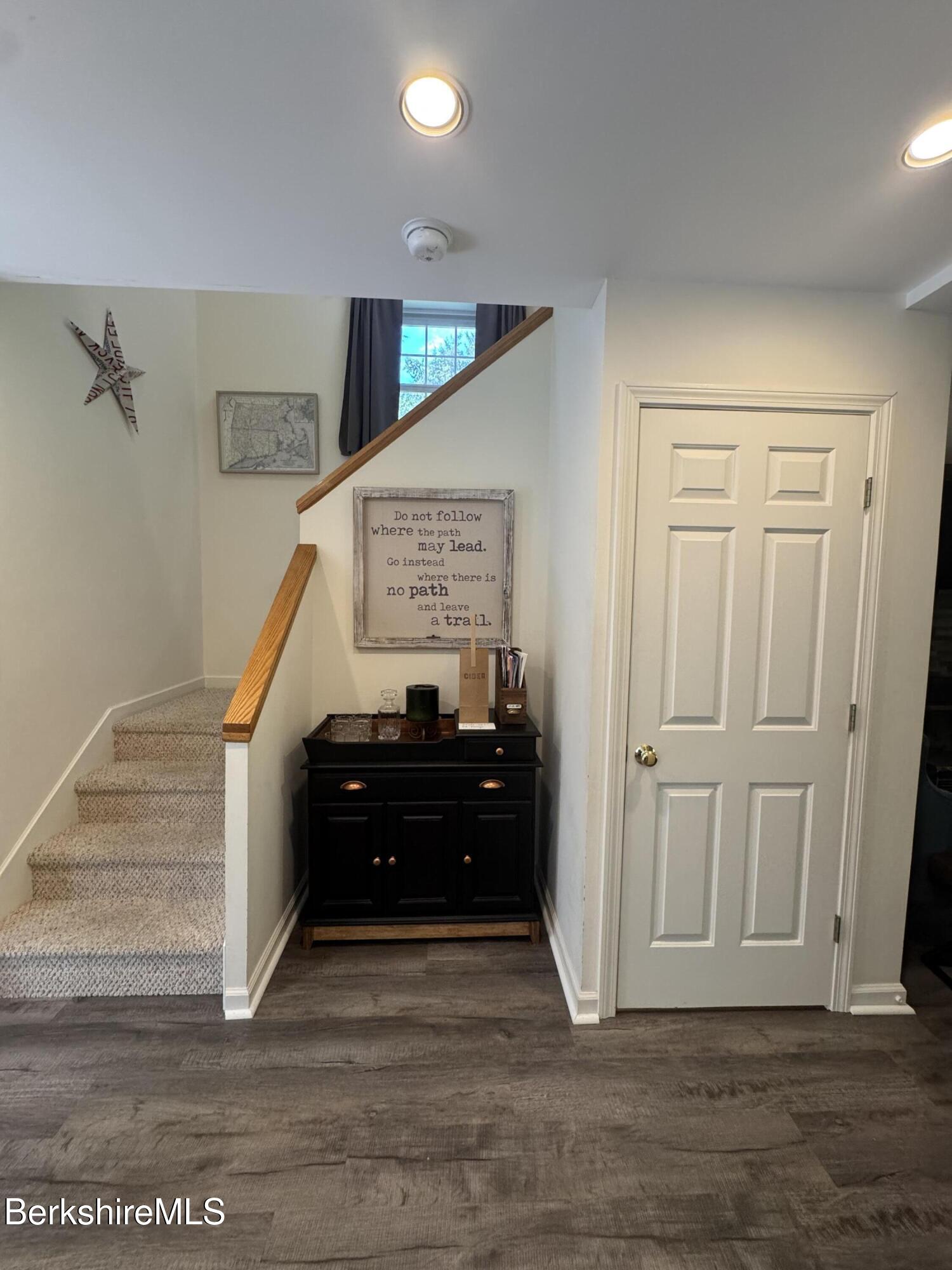 37 Corey Road, Unit 9061 Hancock, MA 01237 - Photo 8 of 29 a view of entryway and hall with wooden floor