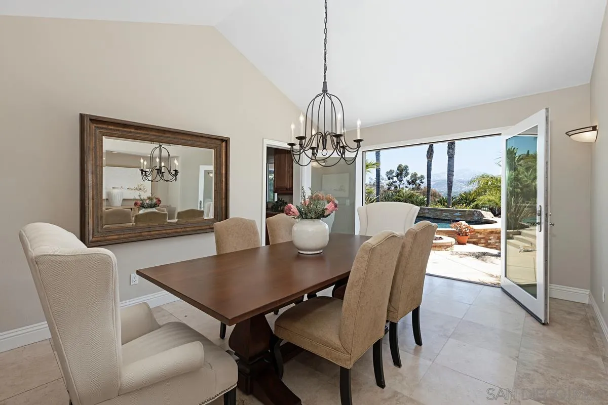 14258 Palisades Drive Poway, CA 92064 - Photo 6 of 40 a view of a dining room with furniture window and outside view