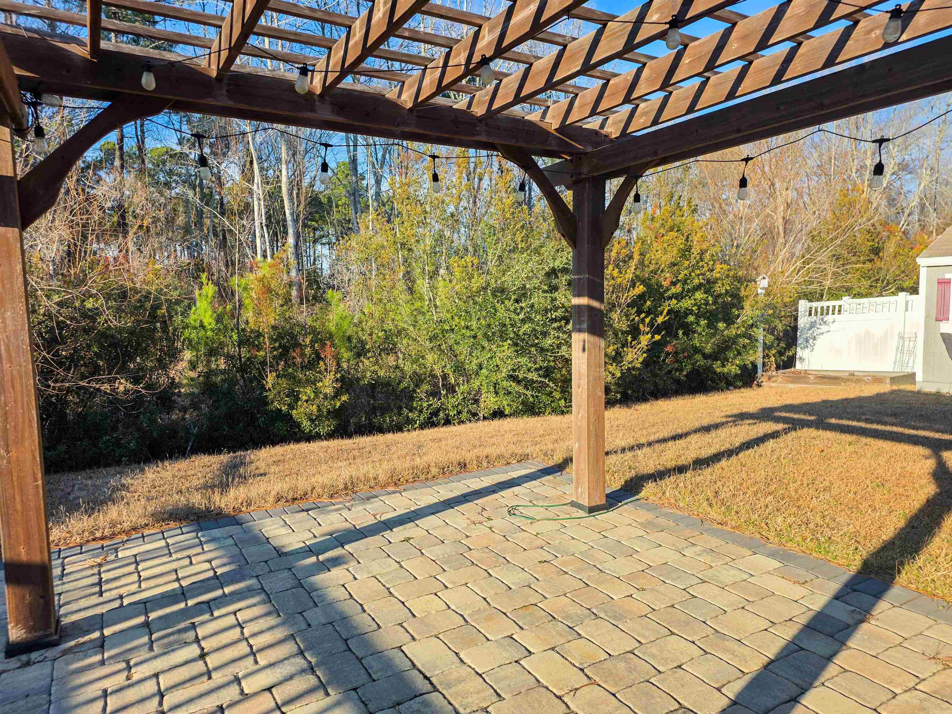 212 Legends Drive Myrtle Beach, SC 29579 - Photo 18 of 18 View of patio / terrace featuring a pergola