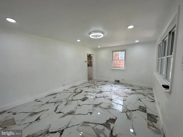 a view of empty room