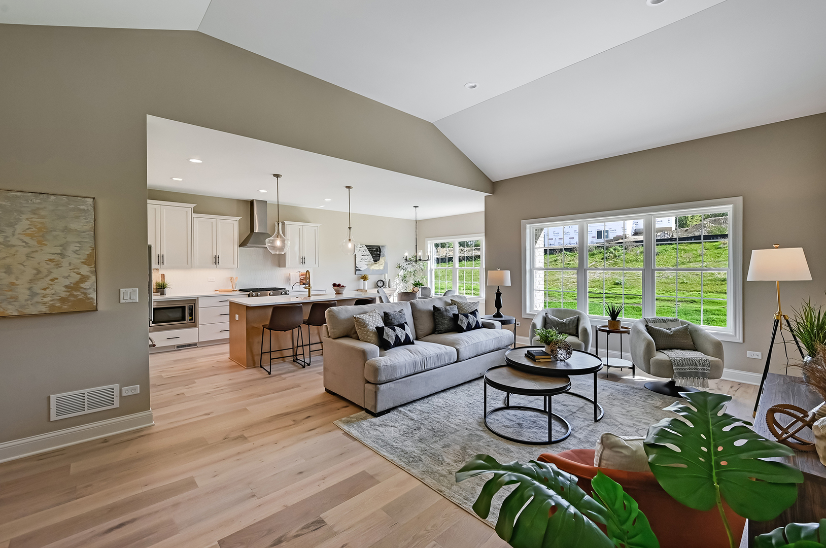 12215 Copper Ridge Drive, Unit 13 Lemont, IL 60439 - Photo 6 of 21 a living room with furniture and a large window