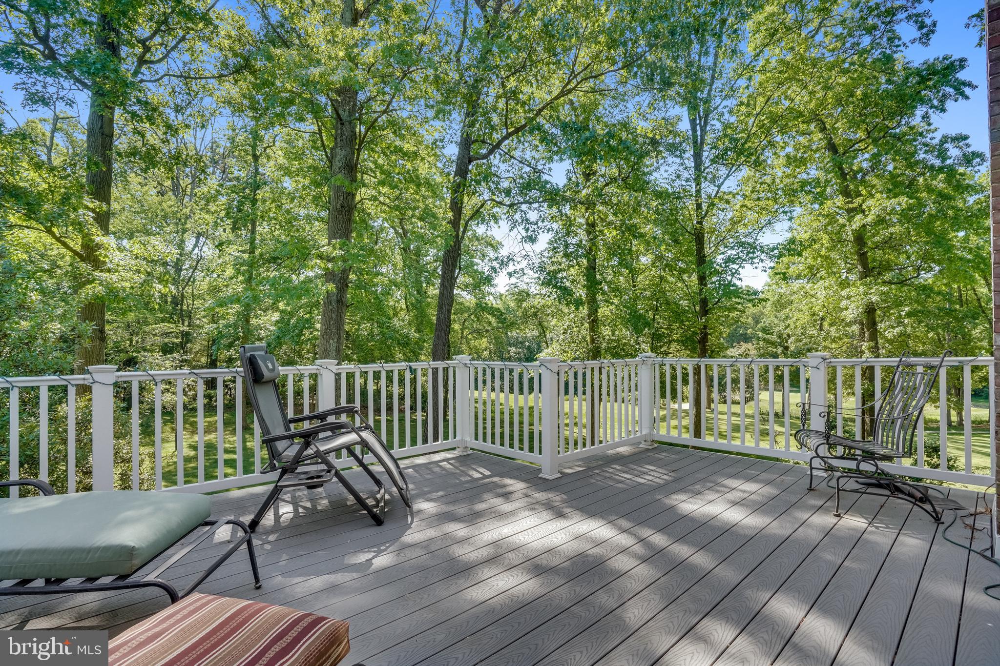 1703 Red Oak Circle Reston, VA 20190 - Photo 17 of 43 Upper deck off MBR overlooking golf course