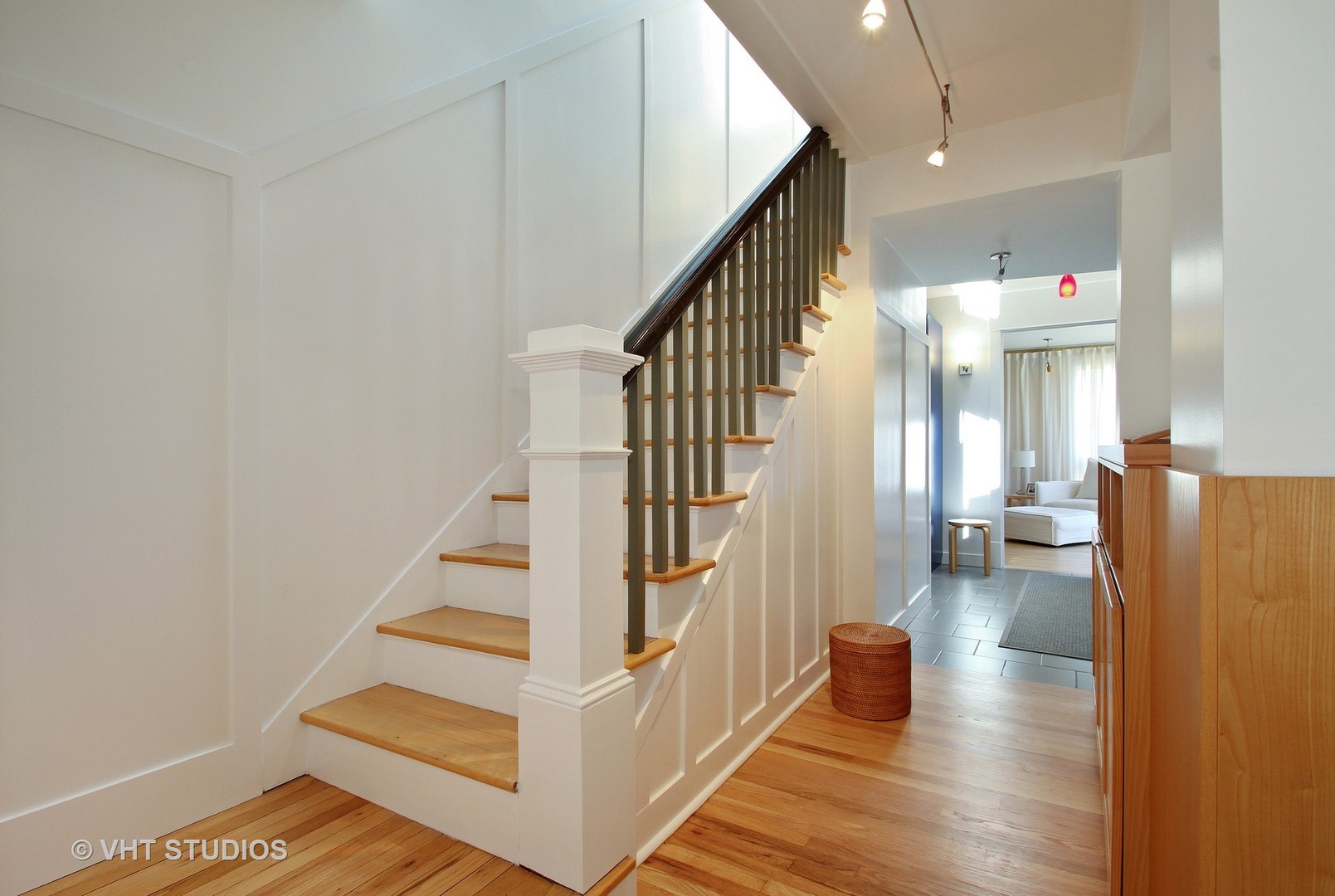 2234 Forestview Road Evanston, IL 60201 - Photo 2 of 76 a view of entryway and hall with wooden floor