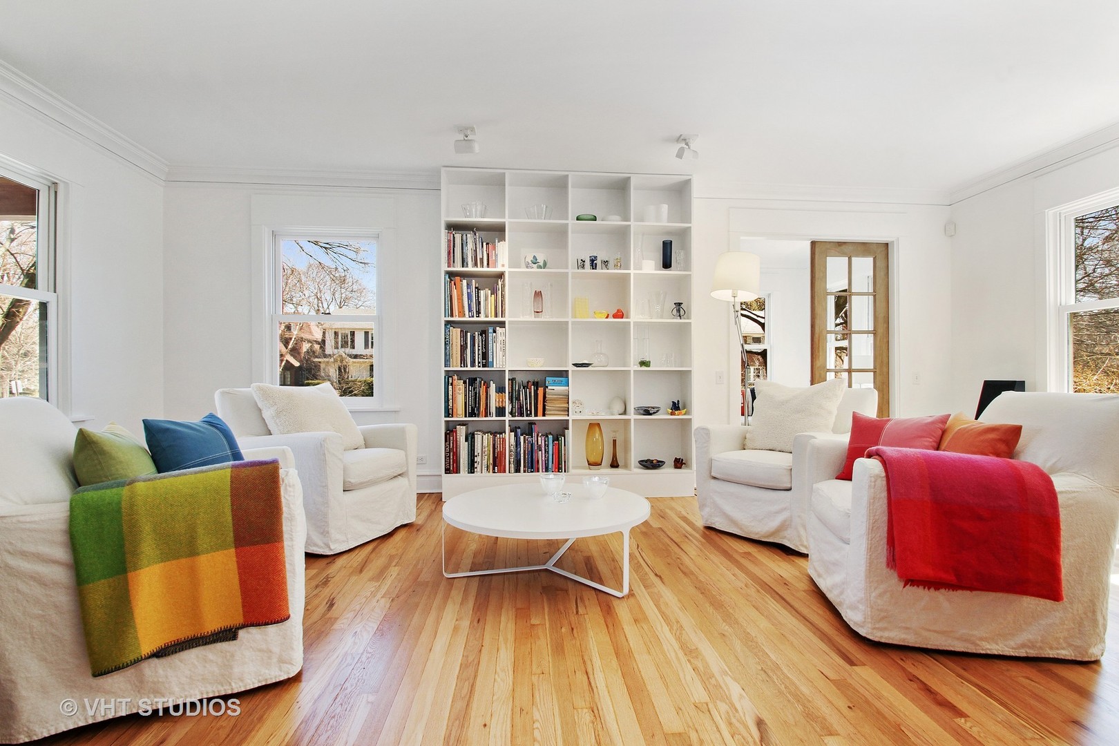 2234 Forestview Road Evanston, IL 60201 - Photo 18 of 76 a living room with furniture and a wooden floor
