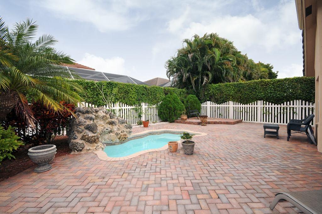 22123 Braddock Place Boca Raton, FL 33428 - Photo 23 of 26 Private Patio with Spash Pool.