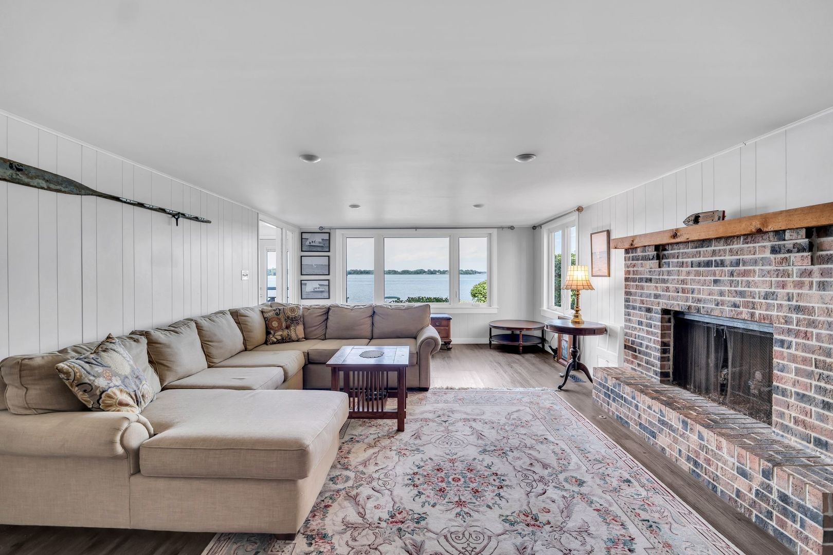 4018 Pitzen Road Johnsburg, IL 60051 - Photo 11 of 47 a living room with furniture and a fireplace