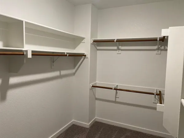 a close up view of racks